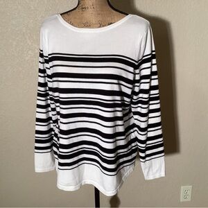 Chico's Striped Top, Chico’s size 2
